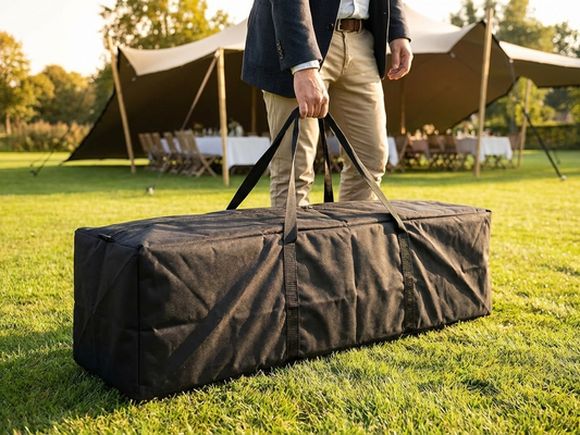 Steel Carry Bag for FleXtents 4x8m in Black - product detail