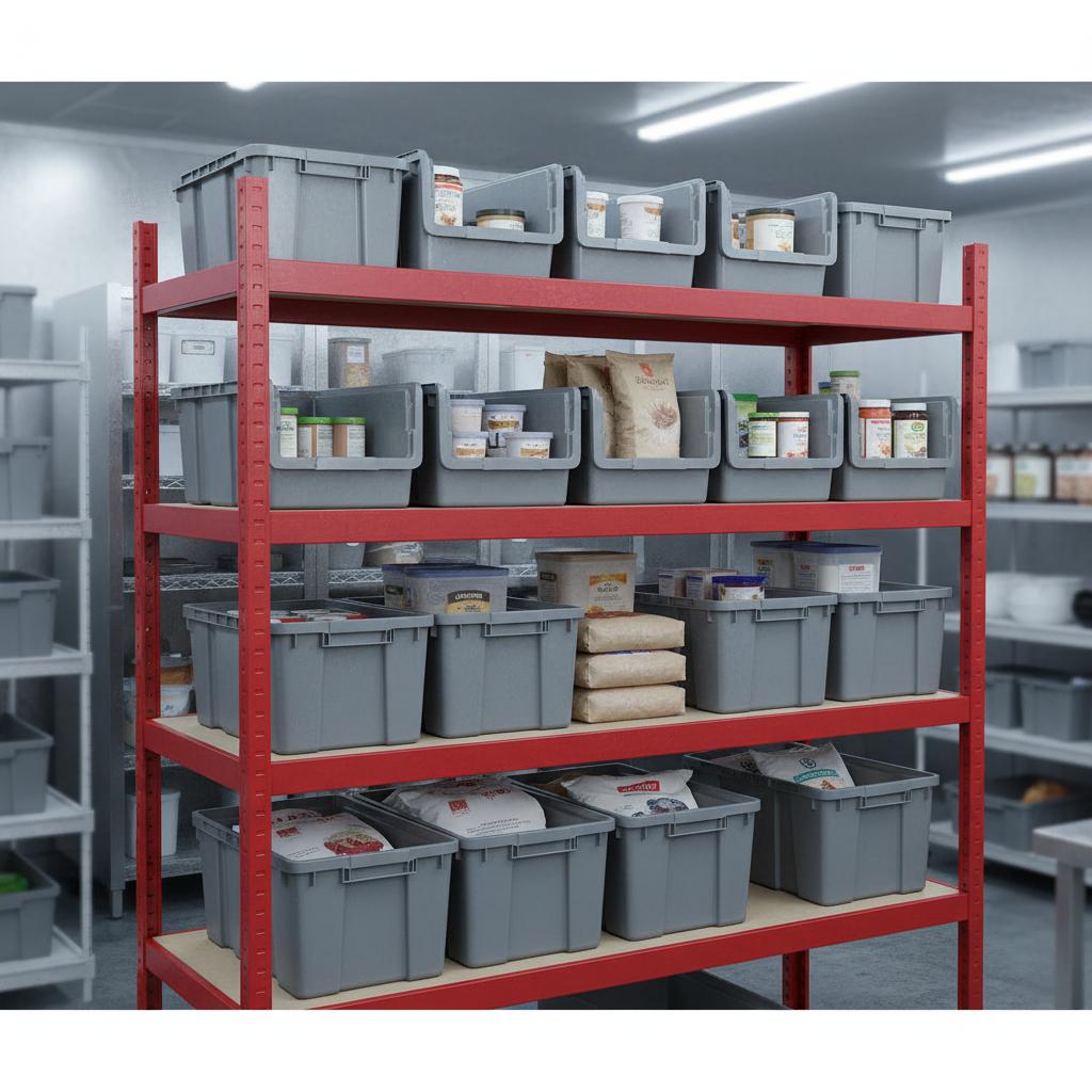 Garage Corner Shelving Unit - Heavy Duty - Warehouse/Industrial