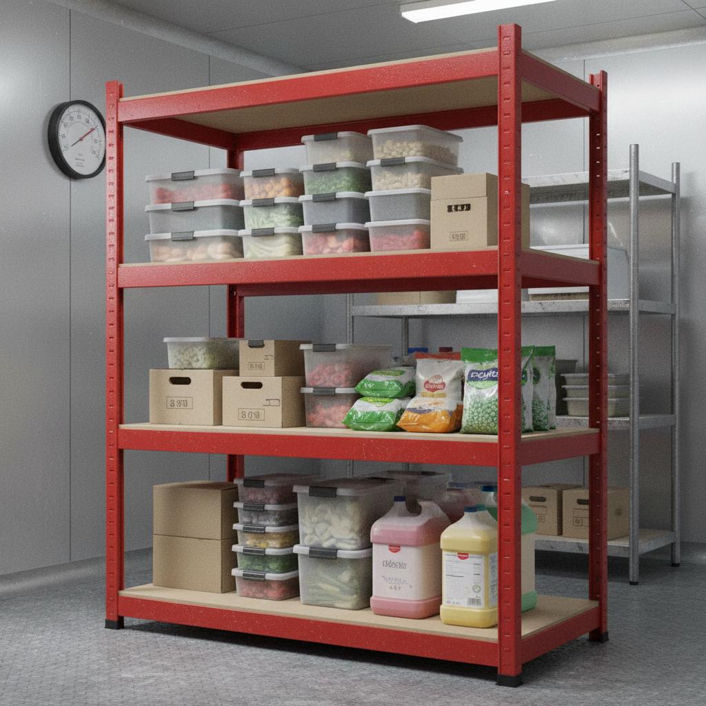 Garage Corner Shelving Unit - Heavy Duty - Warehouse/Industrial