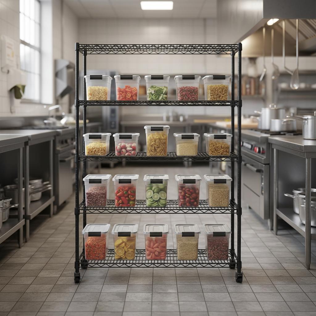 Garage Corner Shelving Unit - Heavy Duty - Warehouse/Industrial