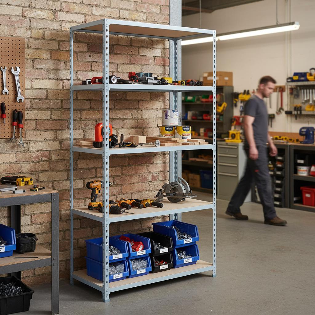 1830mm High Shelving - 200kg UDL - Storeroom/Workshop