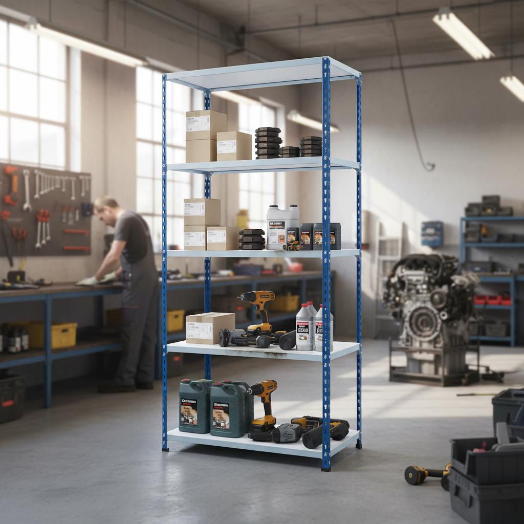 1830mm High Shelving - 200kg UDL - Storeroom/Workshop