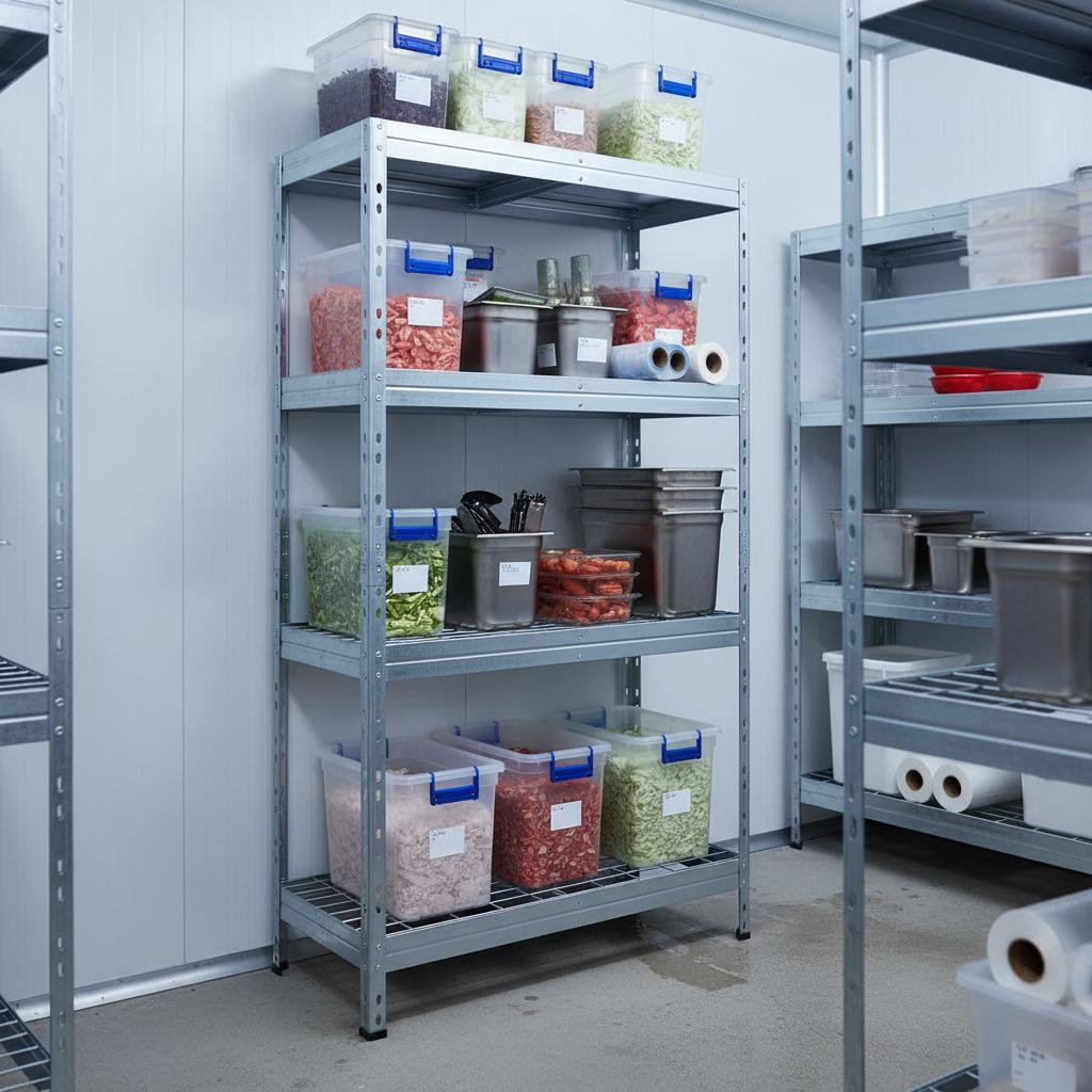 Garage Galvanised Wire Shelving - Corrosion Resistant - Warehouse/Industrial