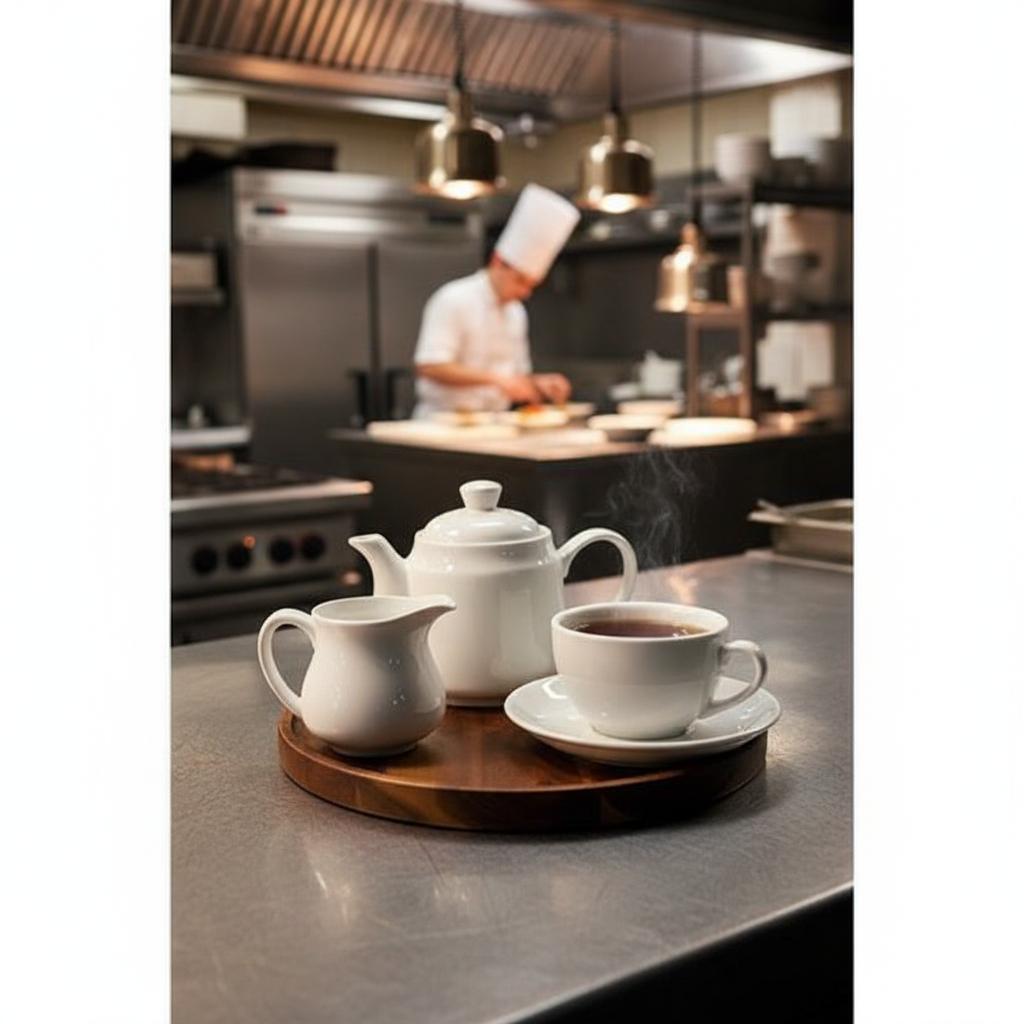 Beverage Pots - 430ml - Porcelain - Commercial Catering