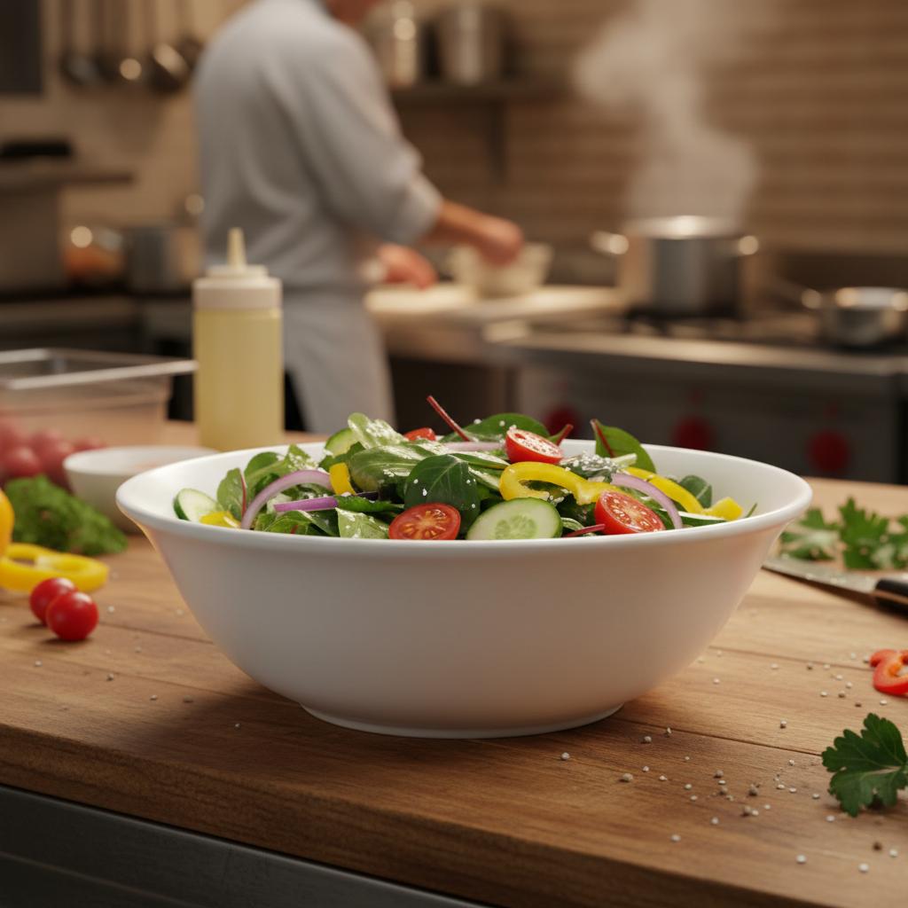 Cereal Bowls - 160mm White - Porcelain - Commercial