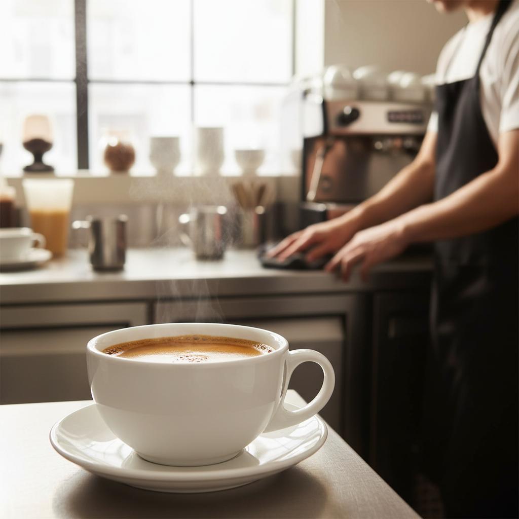 Cappuccino Cups - 285ml - Porcelain - Commercial