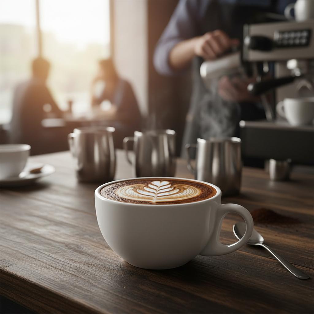 Cappuccino Cups - 285ml - Porcelain - Commercial