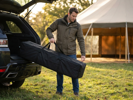 Steel Carry Bag for FleXtents 4x8m in Black